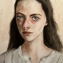 Mój projekt z kursu: Portret akwarelowy na bazie fotografii . Traditional illustration, Watercolor Painting, and Portrait Drawing project by Paweł Kasperowicz - 11.08.2023