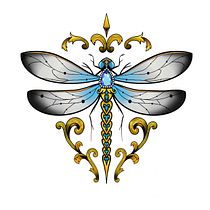 My project for course: Artistic Tattoo Design with Golden Effects in Procreate. Ilustração tradicional, Ilustração digital, e Desenho de tatuagens projeto de kavinnils - 08.11.2023