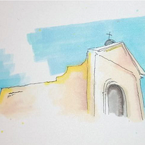 My project for course: Expressive Architectural Sketching with Colored Markers. Sketching, Drawing, Architectural Illustration, Sketchbook & Ink Illustration project by mia werther - 11.07.2023