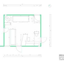 Mi proyecto del curso: Introducción al dibujo arquitectónico en AutoCAD Ein Projekt aus dem Bereich Architektur, Innenarchitektur, Innendesign, L, schaftsbau, Architektonische Illustration und ArchVIZ von Valentina Oliva Morales - 09.11.2023