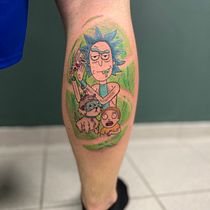 Mein Abschlussprojekt für den Kurs: Künstlerische Vollfarb-Tattoos. Een project van Traditionele illustratie,  Tekening, Digitale illustratie,  Tatoeageontwerp y Digitale tekening van Lisa Daubenbüchel - 08.11.2023