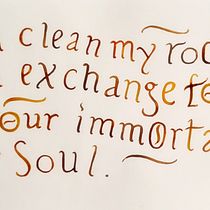 My project for course: Introduction to Foundational Calligraphy. Un projet de Calligraphie de Alice Dyachkova - 09.11.2023