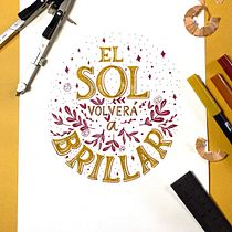 Mi proyecto del curso: Lettering manual de citas inspiradoras para principiantes. T, pograph, Calligraph, Lettering, T, pograph, Design, H, and Lettering project by Yulissa Timaná Ortega - 11.10.2023