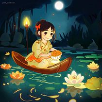 My project for course: Children’s Illustration with Procreate: Paint Magical Scenes. Ilustração digital, Ilustração infantil, Pintura digital, e Álbum ilustrado projeto de Krutika Patil - 08.11.2023