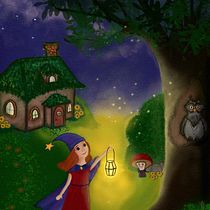 My project for course: Children’s Illustration with Procreate: Paint Magical Scenes. Ilustração digital, Ilustração infantil, Pintura digital, e Álbum ilustrado projeto de Cristina Ghiorghiu - 07.11.2023