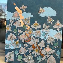 My project for course: Painting with Gouache: Create Poetic Illustrations. Traditional illustration, Fine Arts, Painting, and Gouache Painting project by Inbal Singer - 11.09.2023