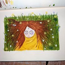 My project for course: Exploratory Sketchbook: Find Your Drawing Style. Un proyecto de Bocetado, Creatividad, Dibujo, Pintura a la acuarela, Sketchbook y Pintura gouache de les_lemon - 09.11.2023