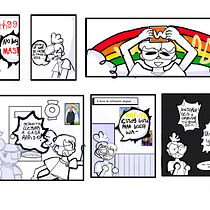 Mi proyecto del curso: Creación de cómics estilo manga desde cero: intentos de leer wattpadd. Ilustração digital, Stor, telling, Narrativa, e Mangá projeto de Victoria de toro - 10.11.2023