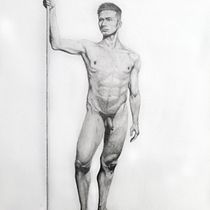 Mi proyecto del curso: Dibujo realista de la figura humana Ein Projekt aus dem Bereich Traditionelle Illustration, Bildende Künste, Skizzenentwurf, Bleistiftzeichnung, Zeichnung, Realistische Zeichnung und Anatomische Zeichnung von Ivan Ramírez - 10.11.2023