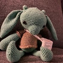 My project for course: Crocheting Amigurumi Animals for Beginners. Arts, Crafts, To, Design, Crochet, and Amigurumi project by shelly_c - 11.10.2023