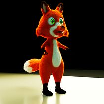 Mi proyecto del curso: Creación de pelo 3D con XGen de Maya. 3D, Modelagem 3D, Design de personagens 3D, e 3D Design projeto de Luis Carlos Ebrat Libernal - 10.11.2023