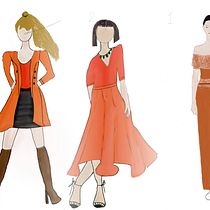 Mi proyecto del curso: Ilustración de bocetos de moda. Een project van Traditionele illustratie,  Schetsen,  Modeontwerp, Digitale tekening y Mode-illustratie van Marcell Santana - 11.11.2023