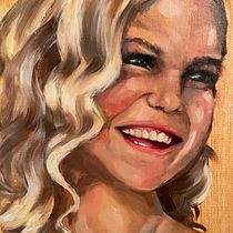 My project for course: Portrait Painting with Oil: Explore Light and Shade. Fine Arts, Painting, and Oil Painting project by Ann Urban - 11.09.2023