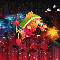 Mecha_Kaiju_Gigante práctica_Doméstika. Projekt z dziedziny Design, Projektowanie postaci, Ilustracja c i frowa użytkownika Luis Aceves - 10.11.2023