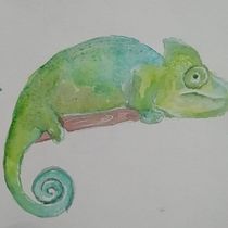 Mi proyecto del curso: Técnicas experimentales de acuarela para principiantes. Un progetto di Illustrazione tradizionale, Belle arti, Pittura ad acquerello e Illustrazione naturalistica di Stefany - 09.11.2023