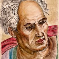 My project for course: Expressive Portrait Drawing with Soft Pastels. Un projet de Illustration traditionnelle, Beaux Arts, Dessin, Dessin de portrait , et Dessin artistique de jordi_sola - 11.11.2023