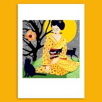Mijn project van de cursus: Inleiding tot gouache: een bonte reis naar Japan. Ilustração tradicional, Artes plásticas, Pintura, e Pintura guache projeto de Hanneke Wetzer - 29.11.2023