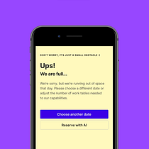 Introducing to UX Writing / Elements of reservation app by Marek Bitka. Un projet de UX / UI, Design de l'information, Cop, writing , et Conception d'applications de Marek Bitka - 11.11.2023