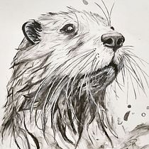 Mi proyecto del curso: Retratos expresivos de animales en acuarela. Traditional illustration, Realistic Drawing, Naturalistic Illustration, and Watercolor Painting project by mariajosegarciagunther - 11.04.2023