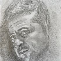 My project for course: Portrait Sketchbooking: Explore the Human Face. Sketching, Drawing, Portrait Drawing, Artistic Drawing, and Sketchbook project by jane_drake - 11.12.2023