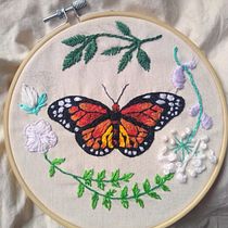 Meu projeto do curso: Técnicas de bordado realista. Embroider, and Textile Design project by brunasouza_92 - 11.12.2023