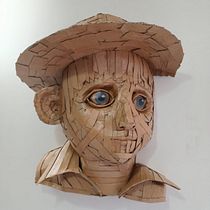 Niño campesino. Un proyecto de Diseño de personajes, Artesanía, Bellas Artes y Escultura de Andrés Ortiz - 03.11.2023