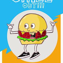 CHILL!!!. Ilustração tradicional, Design gráfico e Ilustração digital projeto de katonindonesia - 13.11.2023
