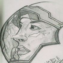 My project for course: Portrait Sketchbooking: Explore the Human Face. Sketching, Drawing, Portrait Drawing, Artistic Drawing, and Sketchbook project by mightymegalith - 11.11.2023
