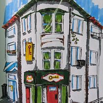 My project for course: Expressive Architectural Sketching with Colored Markers. Sketching, Drawing, Architectural Illustration, Sketchbook & Ink Illustration project by J Delmond - 11.12.2023