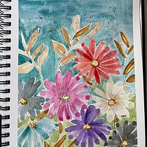 Mi proyecto del curso: Creación de paletas de color con acuarela. Ilustração tradicional, Artes plásticas, Pintura, Pintura em aquarela, e Teoria da cor projeto de n_k - 12.11.2023