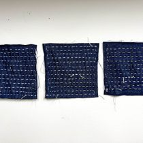 My project for course: Introduction to Japanese Sashiko Stitching. Un projet de Broderie, Art textile, DIY, Upc, cling , et Design textile de Kate Terrell - 12.11.2023