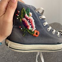 Mi proyecto del curso: Bordado freestyle sobre tul para principiantes. Accessor, Design, Embroider, Botanical Illustration, and Textile Design project by Marta Sánchez - 11.13.2023