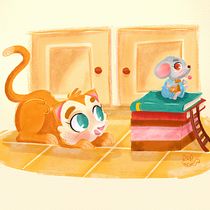 Mi proyecto del curso: Creación de personajes infantiles: técnicas y estilo. Un proyecto de Diseño de personajes, Dibujo, Ilustración digital, Ilustración infantil, Dibujo digital y Pintura digital de Carmen Arroyo Rojo - 14.11.2023