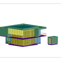 Mi proyecto del curso: Diseño y modelado arquitectónico 3D con Revit. Un projet de 3D, Architecture, Architecture d'intérieur, Modélisation 3D, Architecture numérique , et ArchVIZ de Valentina Gomez - 09.11.2023
