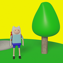 Hora de aventura. Motion Graphics, Character Design, 3D Modeling, and Product Design project by Antonio Assis - 11.11.2023