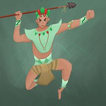 My project for course: Design & Illustration of Dynamic Characters. Projekt z dziedziny Trad, c, jna ilustracja, Projektowanie postaci,  R, sunek, Ilustracja c, frowa, R, sunek c i frow użytkownika ashtonrobery - 14.11.2023
