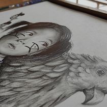Mi proyecto del curso: Retrato realista con lápiz de grafito. Un progetto di Illustrazione tradizionale, Belle arti, Bozzetti, Disegno a matita, Disegno, Disegno di ritratti, Disegno realistico, Disegno artistico e Disegno anatomico di Stuard Guzman - 15.11.2023