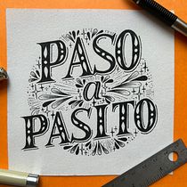 Paso a Pasito: Lettering manual para principiantes. T, pograph, Calligraph, Lettering, T, pograph, Design, H, and Lettering project by Alex Sifuentes - 11.15.2023