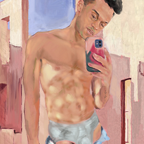 My project for course: Pictorial Portraits Using Digital Techniques. Ilustração digital, Desenho de retrato, e Pintura digital projeto de Prins Nicolas - 08.11.2023