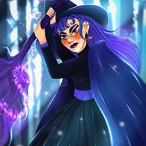 My project for course: Female Cartoon Character Design with Procreate. Projekt z dziedziny Trad, c, jna ilustracja, Ilustracja c, frowa, R, sunek c i frow użytkownika Clara Bergoend - 15.11.2023