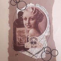 Mi proyecto del curso: Técnicas de bordado experimental sobre papel Ein Projekt aus dem Bereich Bildende Künste, Collage, Stickerei und Textildesign von Ana Valero Martin - 15.11.2023