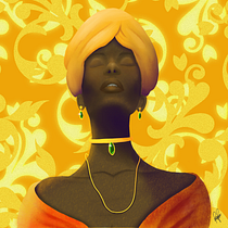 Meu projeto do curso: Retrato de personagens femininas com Procreate. Projekt z dziedziny Trad, c, jna ilustracja, Ilustracja c, frowa, R, sunek c i frow użytkownika Jéssica Sabrina Ramos de Almeida - 15.11.2023
