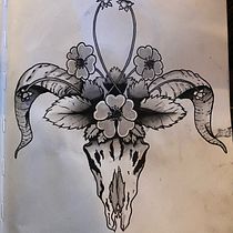 My project for course: Blackwork Tattoo Design. Projekt z dziedziny Trad, c, jna ilustracja, Ilustracja c, frowa i Projektowanie tatuaż użytkownika Niall Donaghy - 16.11.2023