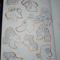 Mi proyecto del curso: Diario de dibujo: crea personajes fantásticos Ein Projekt aus dem Bereich Design von Figuren, Skizzenentwurf, Bleistiftzeichnung, Zeichnung und Sketchbook von Jazbel Colmenares - 17.11.2023