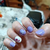 Mi proyecto del curso: Introducción al nail art. Design, Painting, Traditional illustration, Pattern Design, and Decorative Painting project by Mónica Guardia Navarro - 11.17.2023