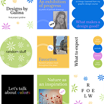 My project for course: Graphic Design for Beginners. Un progetto di Design, Br, ing, Br, identit, Graphic design, Tipografia, Design di loghi e Design tipografico di Galina Todorova - 17.11.2023