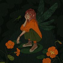 Mój projekt z kursu: Ilustracje w estetyce mangi w Procreate. Ilustração tradicional, Design de personagens, Comic, Ilustração digital, Desenho digital, e Mangá projeto de emiliadziurewicz - 17.11.2023
