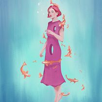 Mi proyecto del curso: Procreate: técnicas de ilustración creativa. Un progetto di Illustrazione tradizionale, Illustrazione digitale e Disegno digitale di inesgariportoles - 03.10.2023