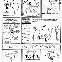 Mi proyecto del curso: Cómic autobiográfico para ilustrar tus experiencias. Traditional illustration, Writing, Comic, Pencil Drawing, Digital Illustration, Stor, telling, Communication, Ink Illustration, and Narrative project by mon_santana - 11.17.2023