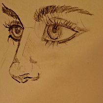 Practicando ojos. Projekt z dziedziny Sketching,  R, sunek, Portret,  R, sunek art, st, czn i Sketchbook użytkownika ymedrubio - 17.11.2023